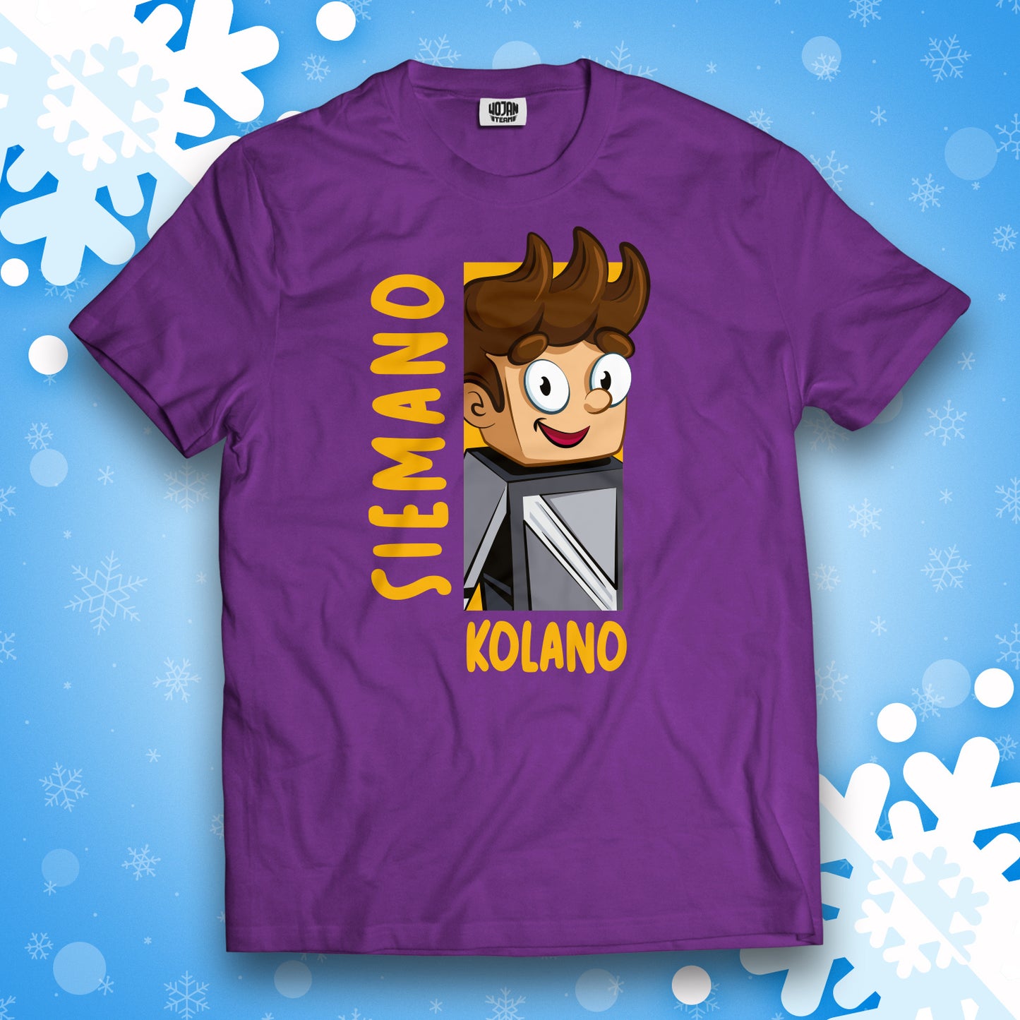 KOSZULKA SIEMANO KOLANO - FIOLETOWA