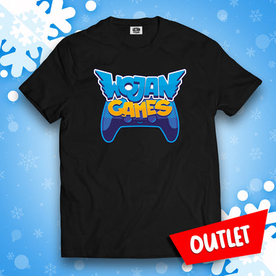 KOSZULKA WOJAN GAMES - CZARNA