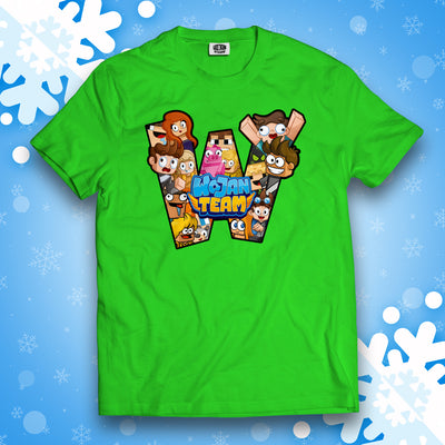 KOSZULKA "W" JAK WOJAN TEAM - ZIELONA