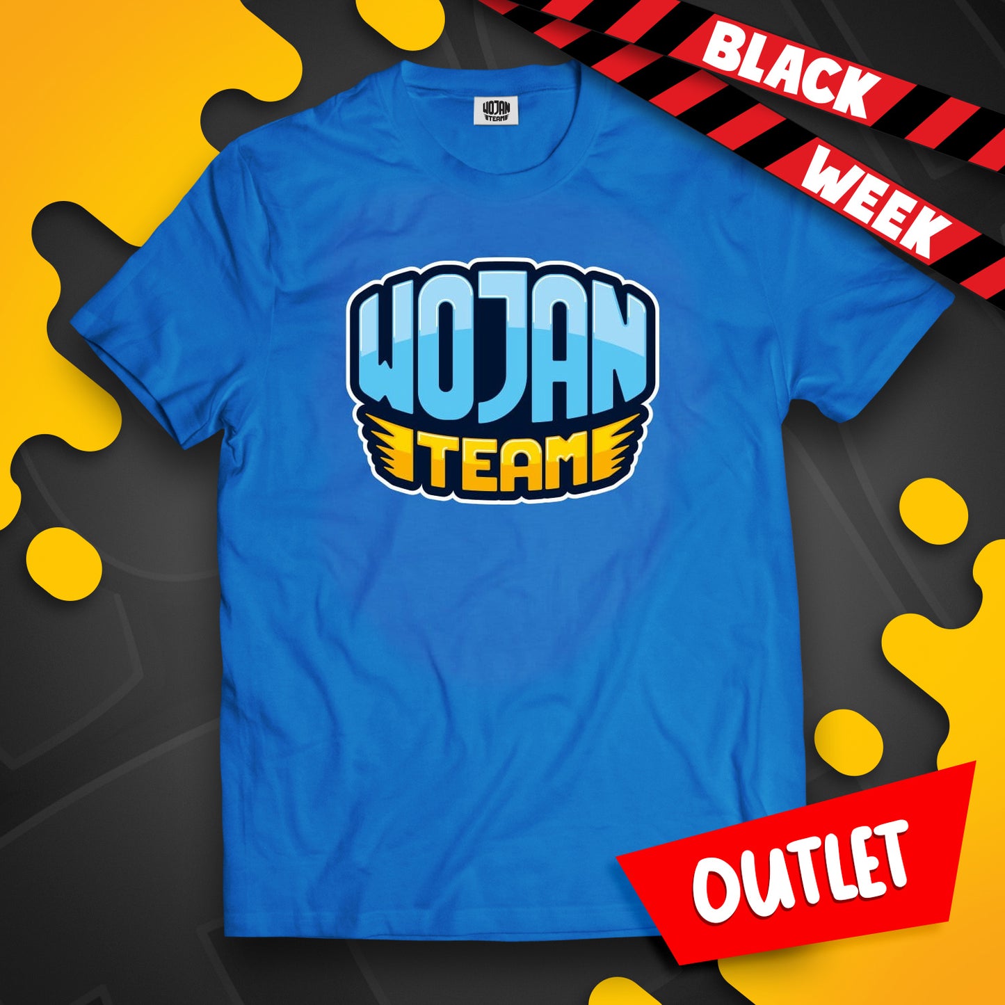 KOSZULKA WOJAN TEAM 2.0 - NIEBIESKA