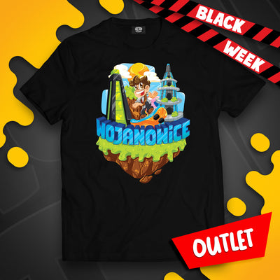 KOSZULKA WOJAN TEAM WOJANOWICE 2 - CZARNA