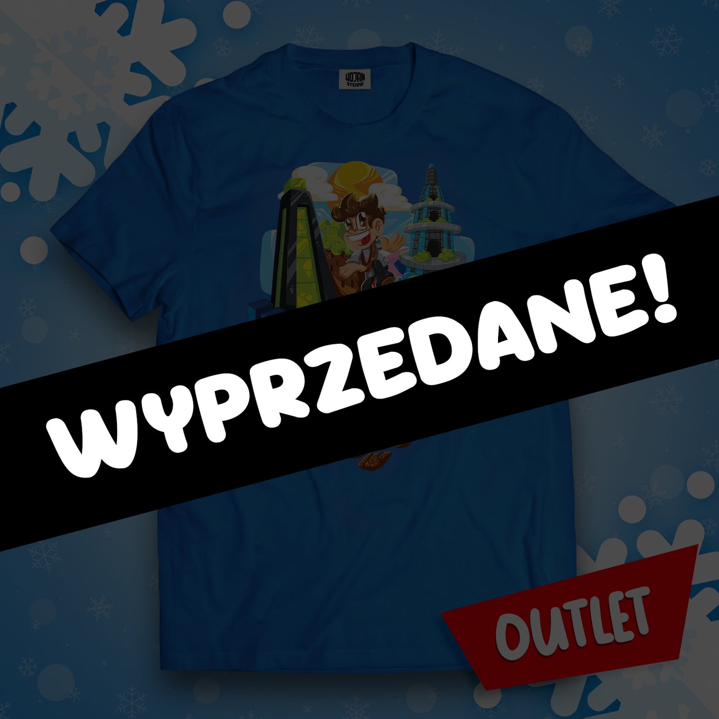 KOSZULKA WOJAN TEAM WOJANOWICE 2 - NIEBIESKA