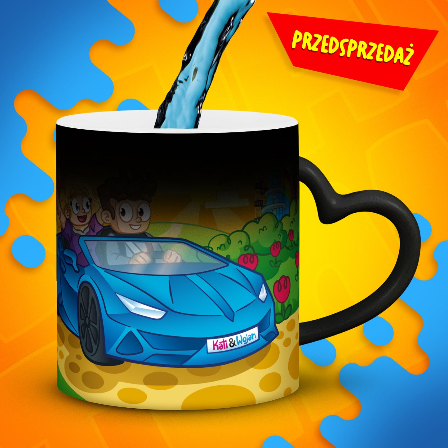 *PRZEDSPRZEDAŻ* LIMITOWANY MAGICZNY KUBEK - WOJAN I KATI