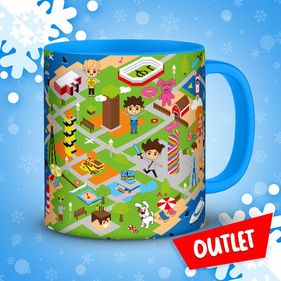 KUBEK ŚWIAT WOJANOWIC - NIEBIESKI