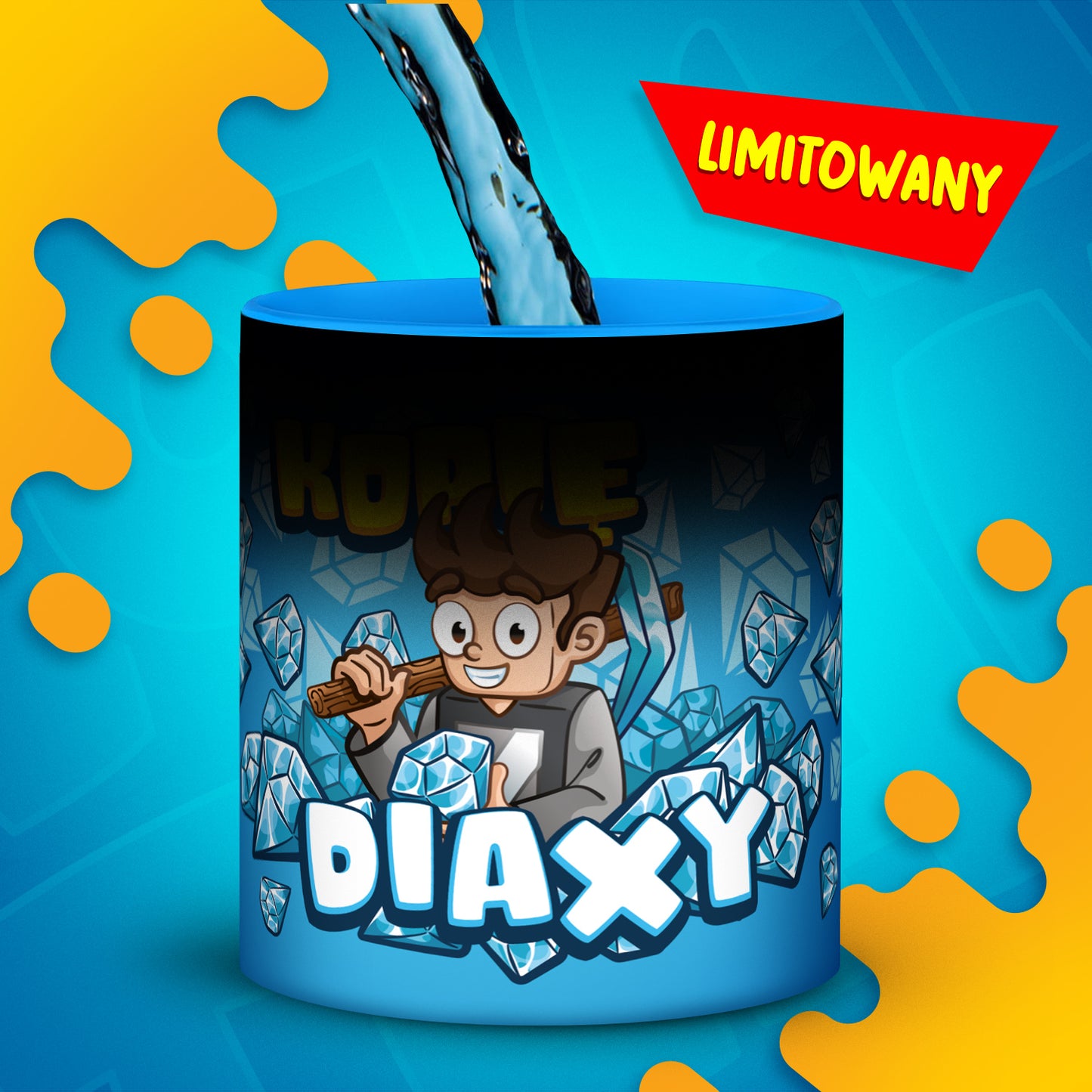 *LIMITOWANY* MAGICZNY KUBEK "DIAXY"