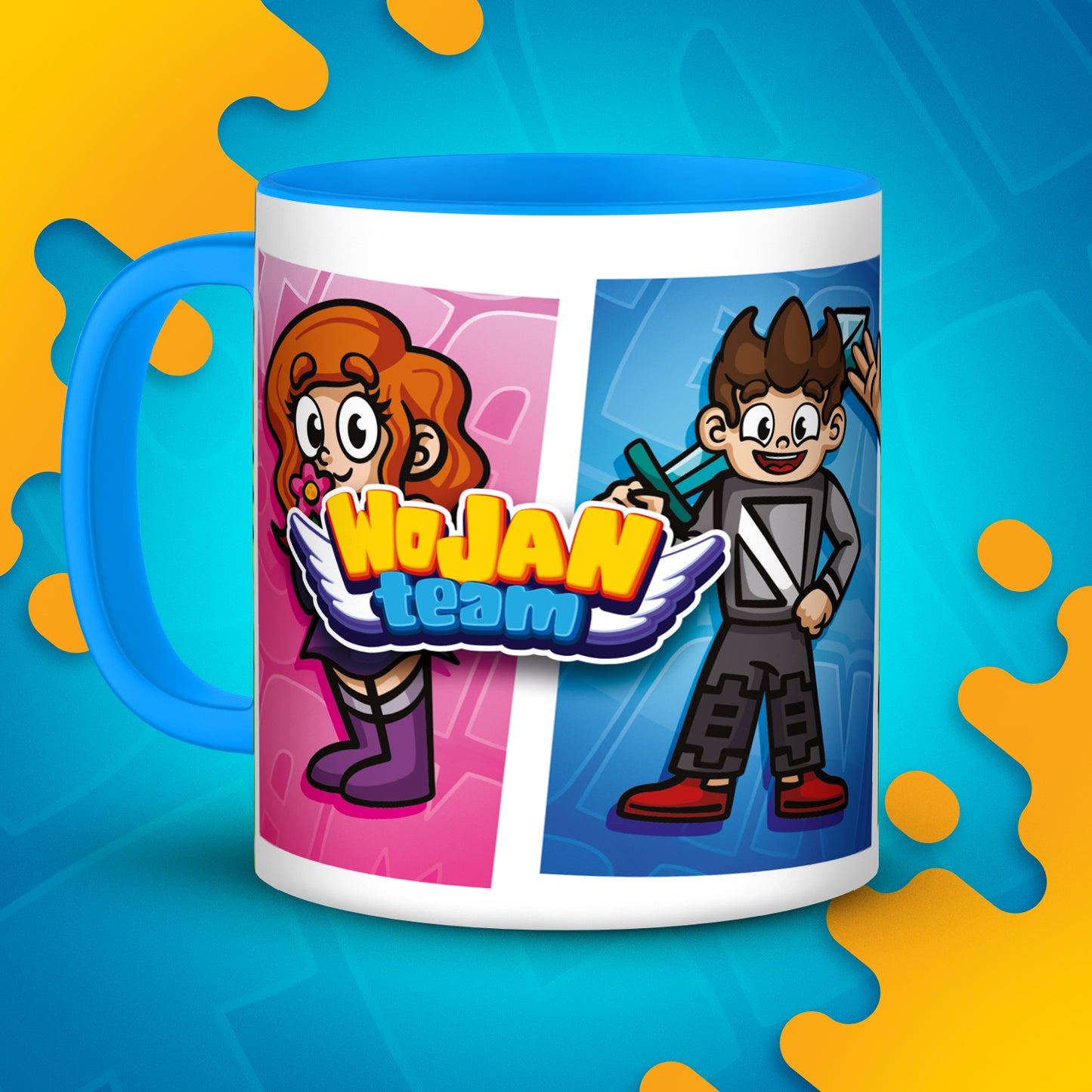 KUBEK POSTACIE WOJAN TEAM