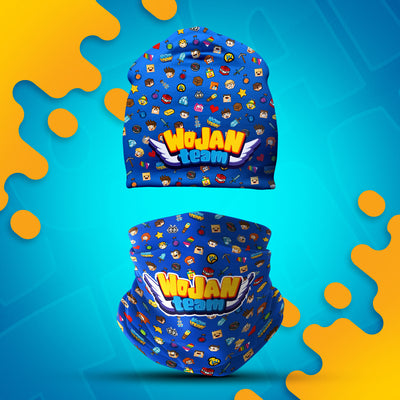 ZESTAW CZAPKA + KOMIN *PREMIUM* - WOJAN TEAM