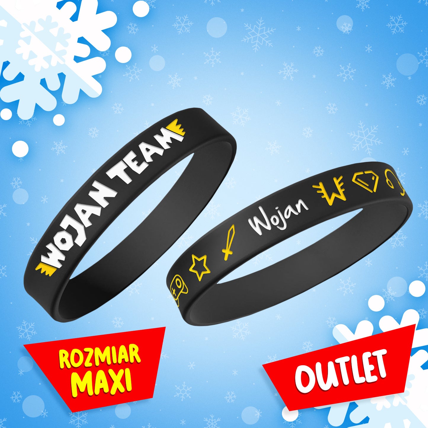 OPASKA *MAXI* WOJAN TEAM - CZARNA