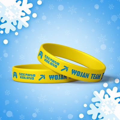 MAGICZNA OPASKA *ŚWIECĄCA* WOJAN TEAM - ŻÓŁTA