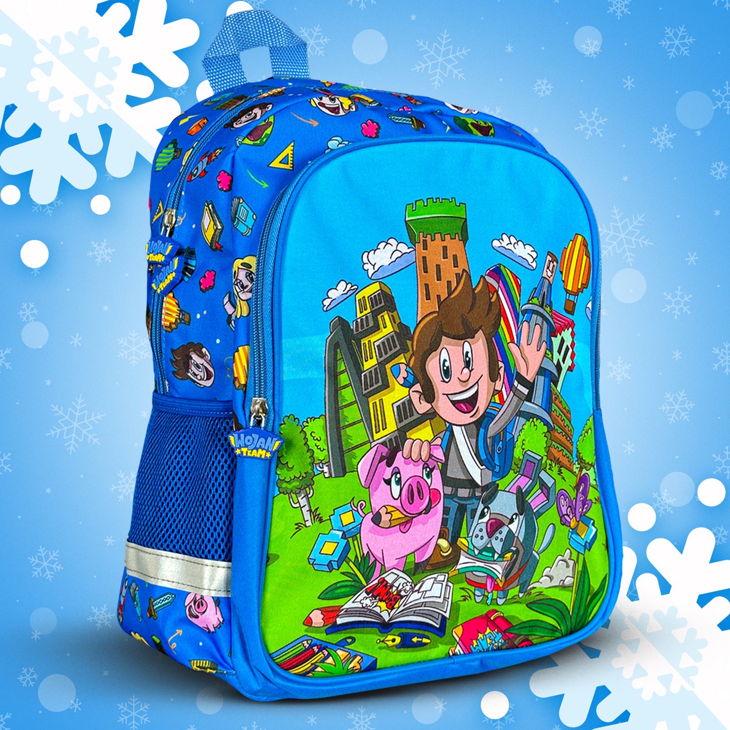 *MEGA CENA* PLECAK WOJAN TEAM - NIEBIESKI - KOLEKCJA 2024