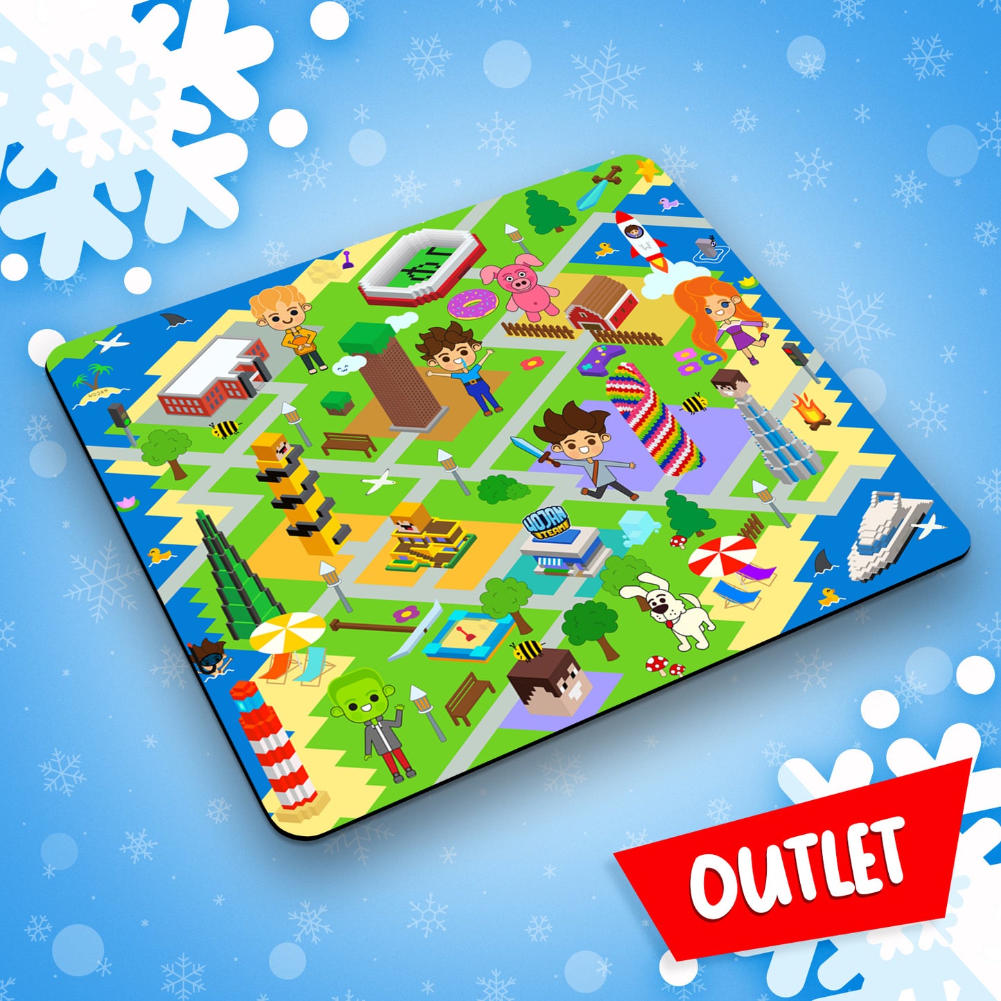 PODKŁADKA POD MYSZ ŚWIAT WOJANOWIC