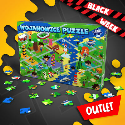 PUZZLE ŚWIAT WOJANOWIC - 300 ELEMENTÓW