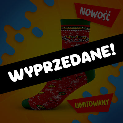 *LIMITOWANE* ŚWIĄTECZNE SKARPETKI WOJAN TEAM 2025