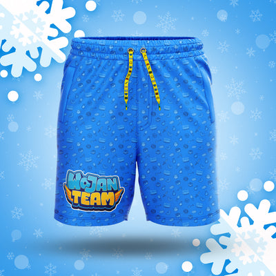 SPODENKI PLAŻOWE WOJAN TEAM - NIEBIESKIE