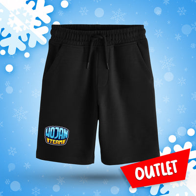 KRÓTKIE SPODENKI - LOGO WOJAN TEAM 2.0 - CZARNE