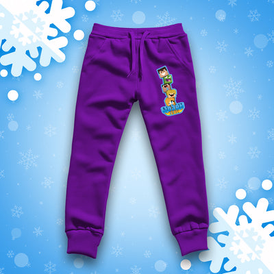 DŁUGIE SPODNIE *PREMIUM* - SKINY WOJANOWIC - FIOLETOWE