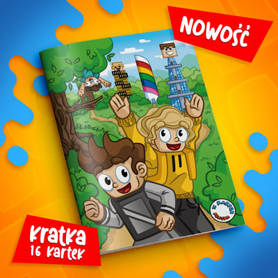 ZESZYT W KRATKĘ A5 - 16 KARTEK - LEŚNE WOJANOWICE - 2025