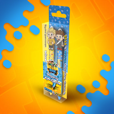 DŁUGOPISY WYMAZYWALNE WOJAN TEAM *2 SZTUKI* 2025