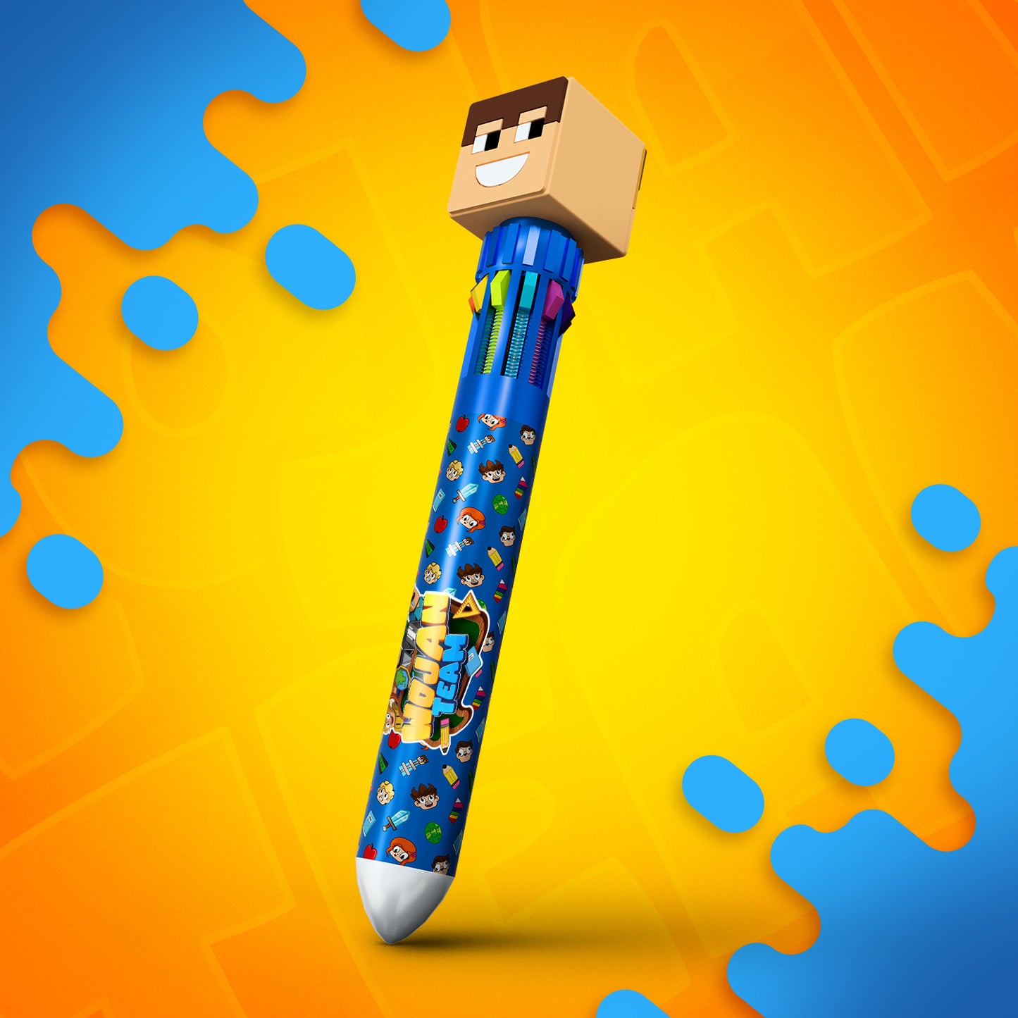 DŁUGOPIS WIELOKOLOROWY WOJAN TEAM 2025