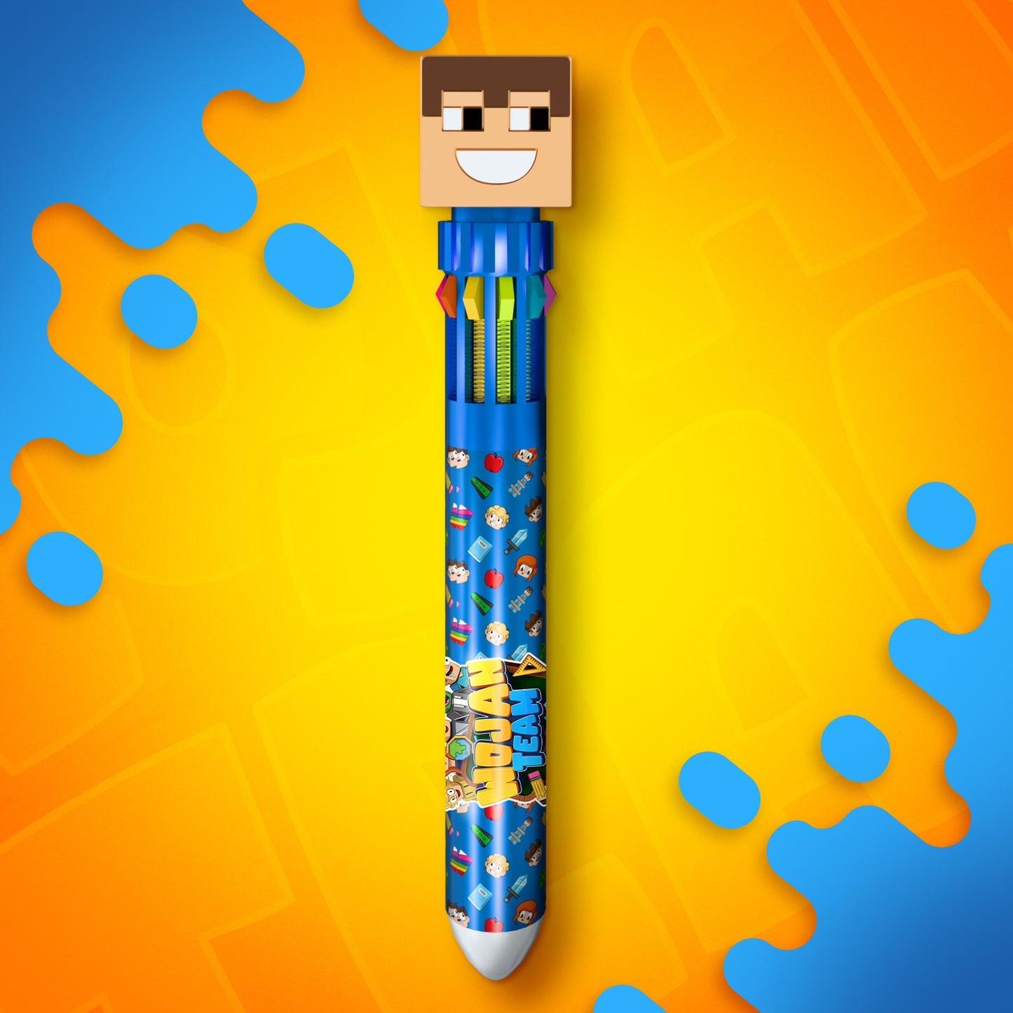 DŁUGOPIS WIELOKOLOROWY WOJAN TEAM 2025