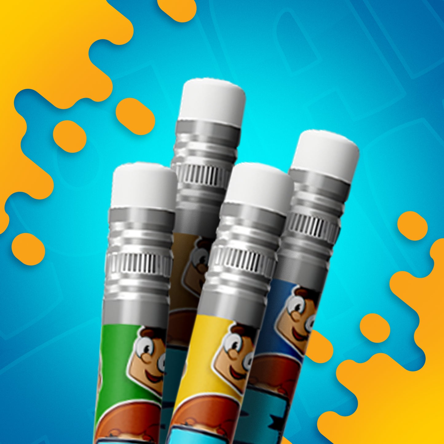 OŁÓWKI GRAFITOWE WOJAN TEAM *3+1 GRATIS* 2025