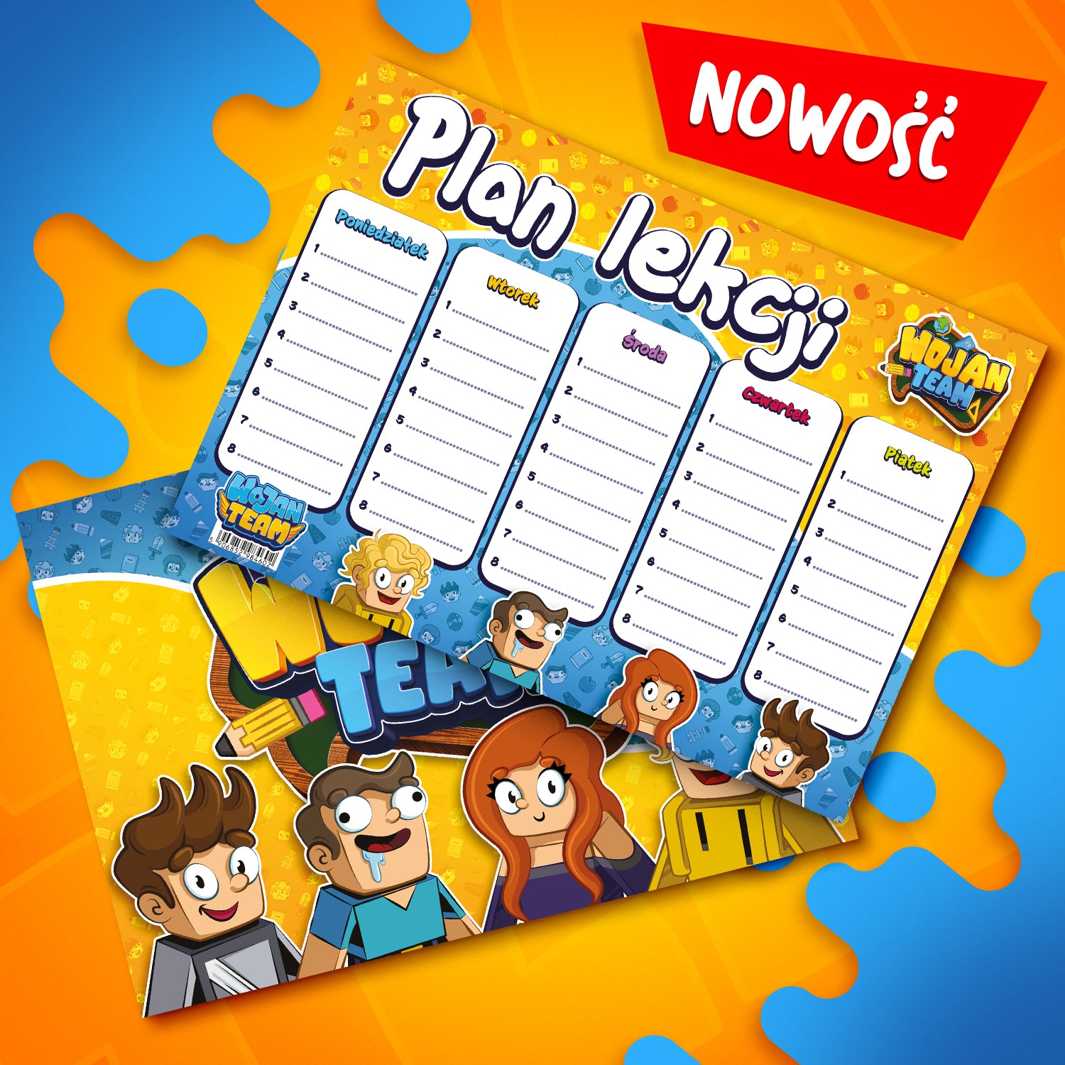 PLAN LEKCJI WOJAN TEAM *DWUSTRONNY* 2025 – Wojan Shop