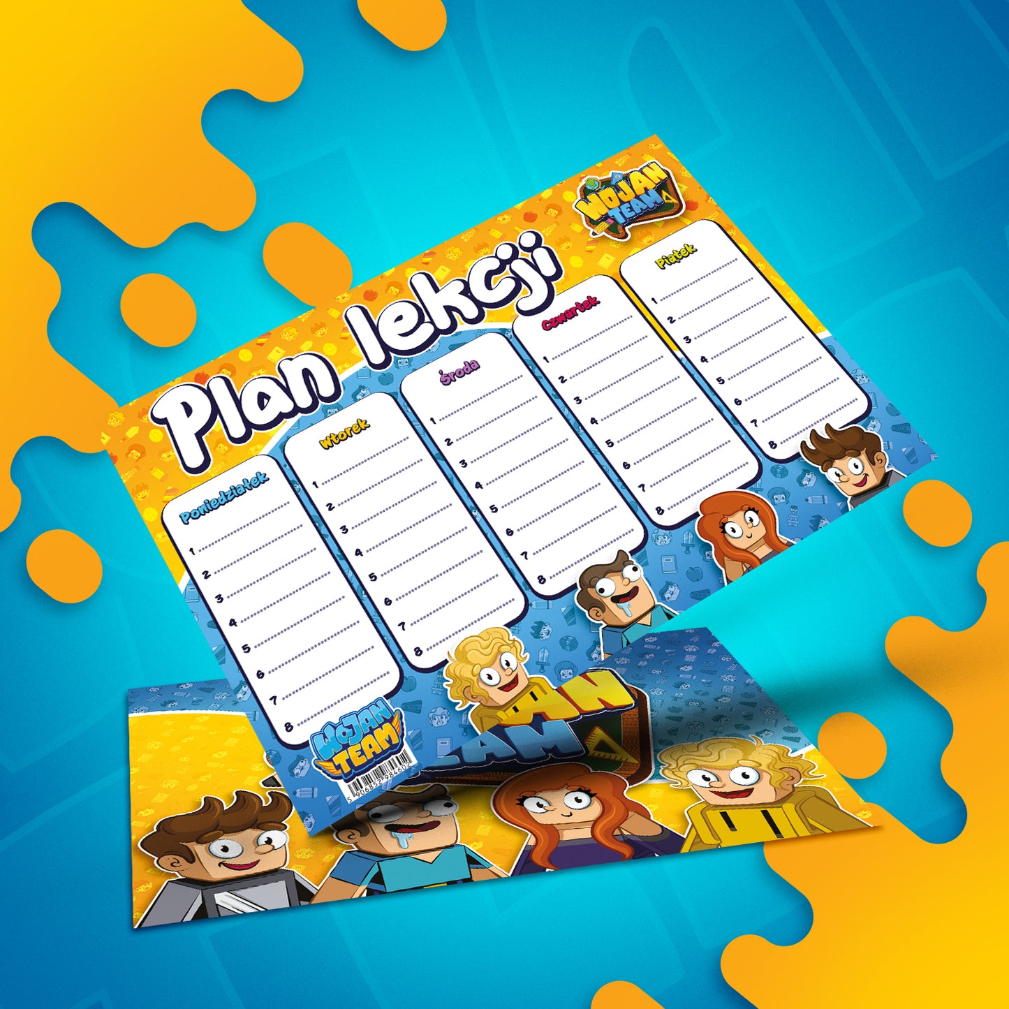 PLAN LEKCJI WOJAN TEAM *DWUSTRONNY* 2025