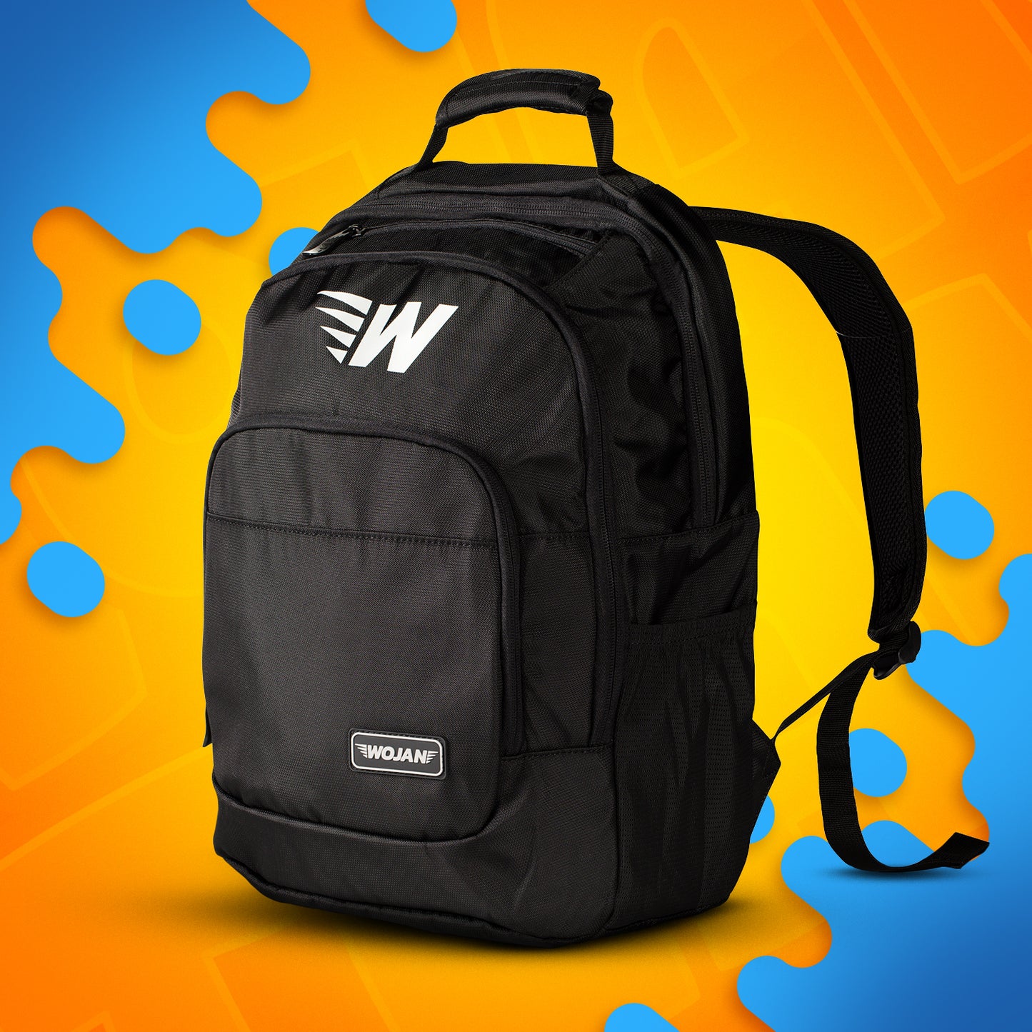 PLECAK LOGO WOJAN TEAM 2025 - CZARNY