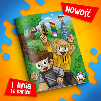 ZESZYT W SZEROKĄ LINIE A5 - 16 KARTEK - LEŚNE WOJANOWICE - 2025