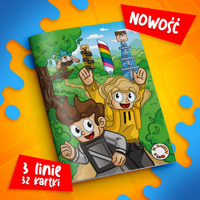 ZESZYT W 3 LINIE A5 - 32 KARTKI - LEŚNE WOJANOWICE - 2025