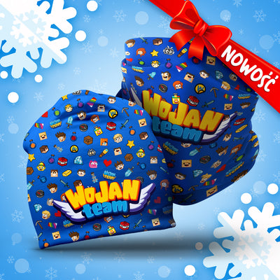 ZESTAW CZAPKA + KOMIN *PREMIUM* - WOJAN TEAM