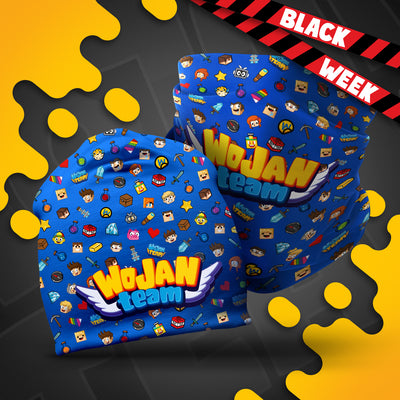 ZESTAW CZAPKA + KOMIN *PREMIUM* - WOJAN TEAM