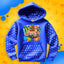 BLUZA *FULL WZÓR* MIASTO WOJANOWICE - NIEBIESKA