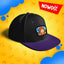CZAPKA Z DASZKIEM SNAPBACK - KATI - FIOLETOWA