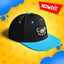 CZAPKA Z DASZKIEM SNAPBACK - WOJAN - NIEBIESKA