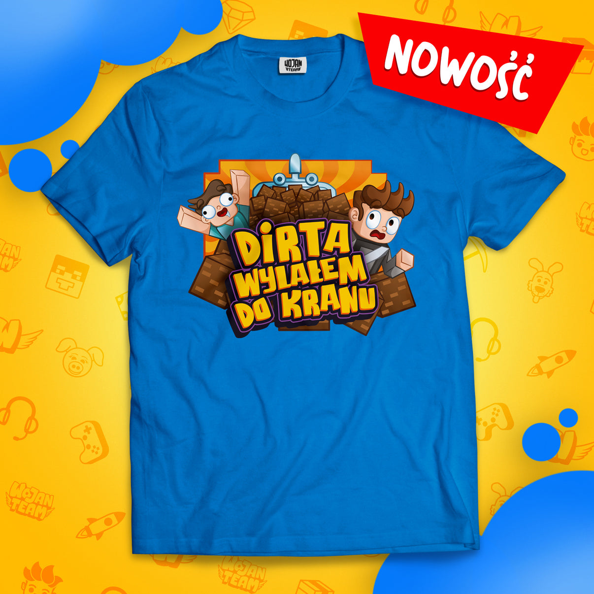 LIMITOWANA KOSZULKA DIRTA WYLA EM DO KRANU NIEBIESKA Wojan Shop limitowana-koszulka-dirta-wyla-em-do-kranu-niebieska-wojan-shop