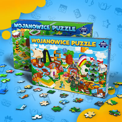 ZESTAW PUZZLI FANA WOJANA *PROMOCJA*