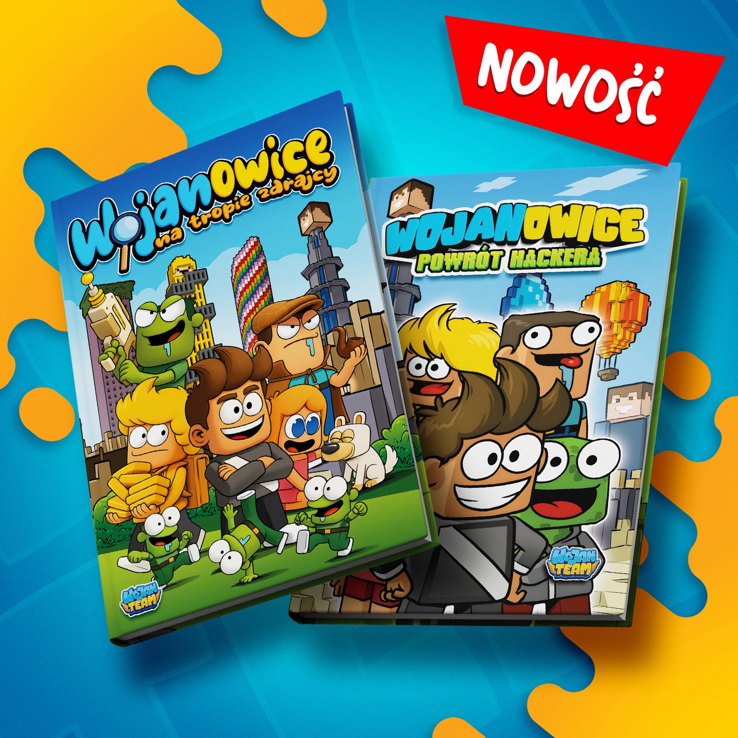 ZESTAW KOMIKS WOJANOWICE: NA TROPIE ZDRAJCY + KOMIKS WOJANOWICE: POWRÓT HACKERA