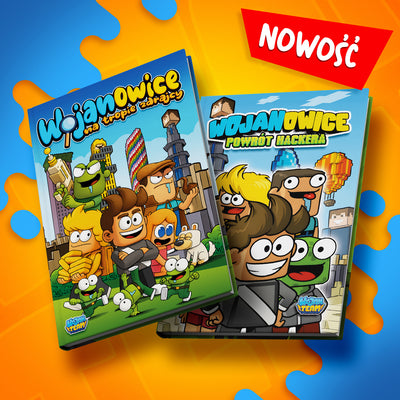 ZESTAW KOMIKS WOJANOWICE: NA TROPIE ZDRAJCY + KOMIKS WOJANOWICE: POWRÓT HACKERA