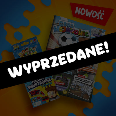 ZESTAW CZASOPISMO "GŁOS WOJANOWIC 2" + DWUSTRONNE KREDKI OŁÓWKOWE 12 SZTUK I TEMPERÓWKA