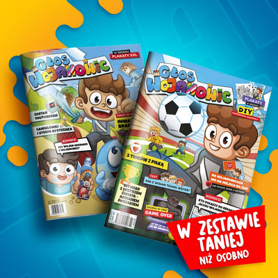ZESTAW CZASOPISM - „GŁOS WOJANOWIC” + "GŁOS WOJANOWIC 2"