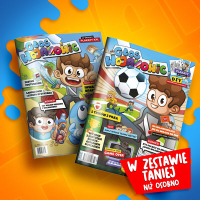 ZESTAW CZASOPISM - „GŁOS WOJANOWIC” + "GŁOS WOJANOWIC 2"