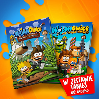 ZESTAW KOMIKSÓW WOJANOWICE - NA TROPIE ZDRAJCY + TAJEMNICZE POMNIEJSZENIE