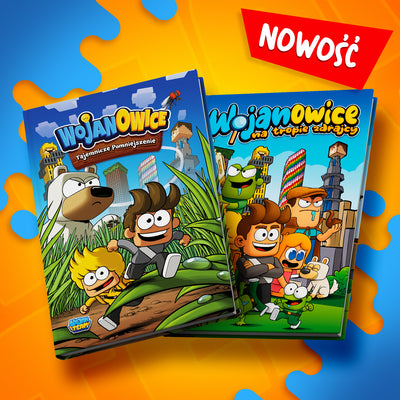 ZESTAW KOMIKSÓW WOJANOWICE - NA TROPIE ZDRAJCY + TAJEMNICZE POMNIEJSZENIE