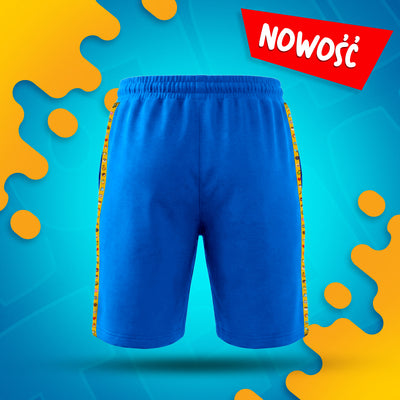 SPODENKI *PREMIUM* Z PASKAMI WOJAN TEAM – NIEBIESKIE