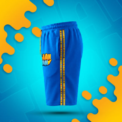 SPODENKI *PREMIUM* Z PASKAMI WOJAN TEAM – NIEBIESKIE