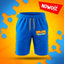SPODENKI *PREMIUM* Z PASKAMI WOJAN TEAM – NIEBIESKIE