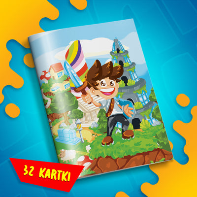 ZESZYT W KRATKĘ A5 - 32 KARTKI - WOJANOWICE 2