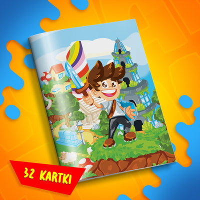 ZESZYT W KRATKĘ A5 - 32 KARTKI - WOJANOWICE 2