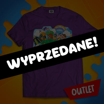 KOSZULKA PLANETA WOJANOWIC - FIOLETOWA